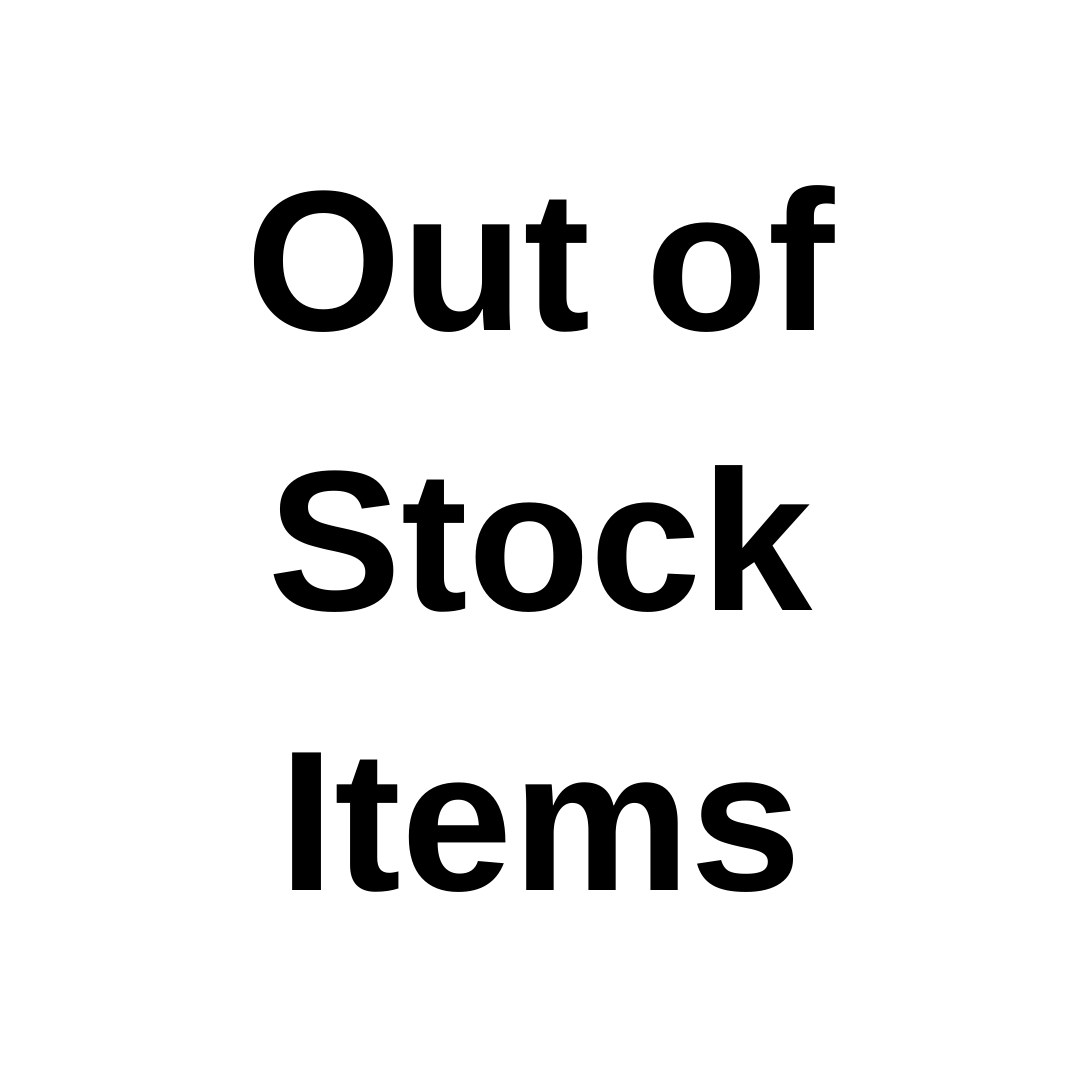 Out of Stock Items